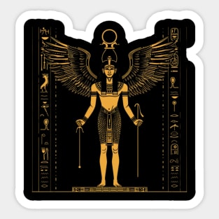 Egyptian God Ra, God of the Sun, mythology Sticker